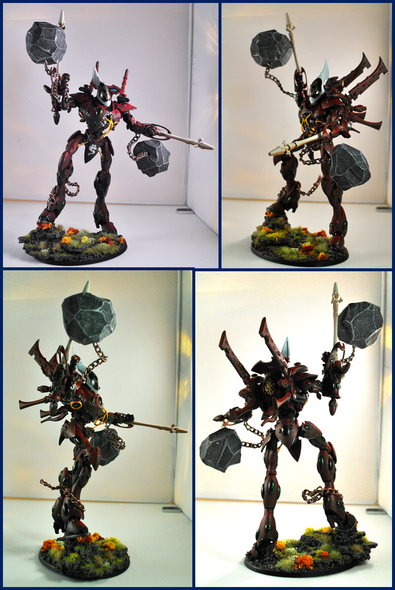 Conversion, Eldar, Kroot, Warhammer 40,000, Wraith Knight